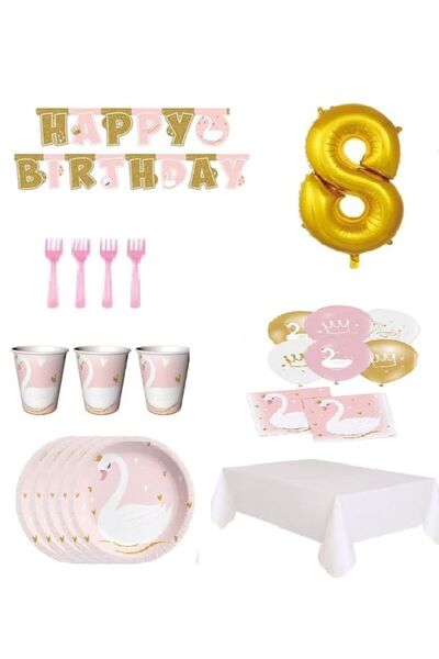 DÜVENCİ TİCARET Concept tematic de lebădă pentru ziua de naștere