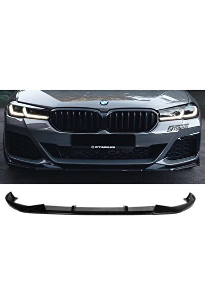 HYM TUNİNG BMW 5 SERİSİ G30 Uyumlu ÖN LİP M TEK UYUMLU 2021+ PARLAK SİYAH İTHAL