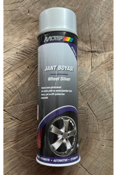 Motip Metalik Gümüş Sprey Boya Özel Oto Jant Boyası Gümüş 500 ml