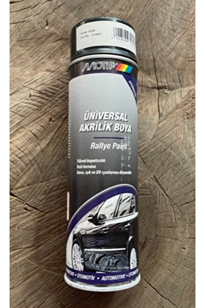 Motip Parlak Siyah Tampon Sprey Oto Boyası 500 ml