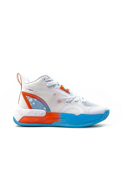 Vicco Pantofi de baschet pentru băieți VICCO GALLEN - Talpă anatomică (31-37) 24A 346.106 FE Alb/Albastru