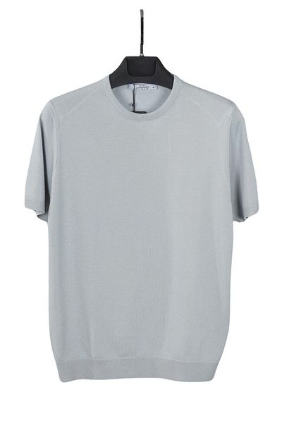 DYNAMO Tricou gri cu gât O pentru bărbați077810
