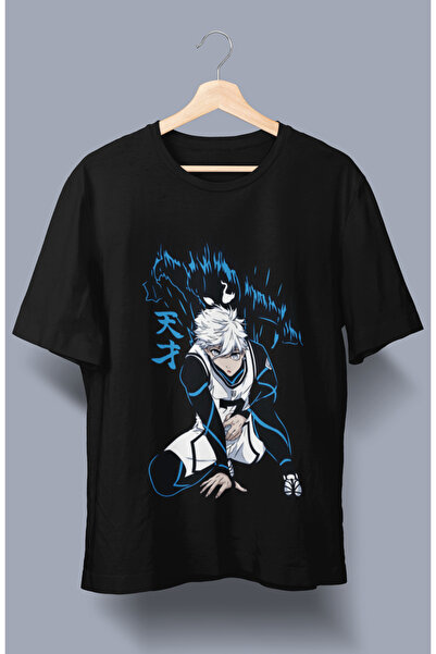 Fuddy Moda Tricou supradimensionat Blue Lock Seishiro Nagi, tricou unisex cu ...