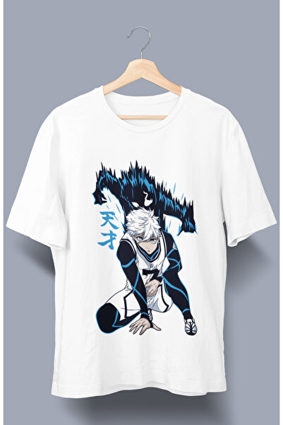 Fuddy Moda Tricou supradimensionat Blue Lock Seishiro Nagi, tricou unisex cu ...