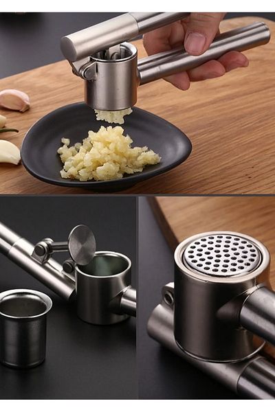 Karçiçeği Home Stainless Steel - Garlic Crusher
