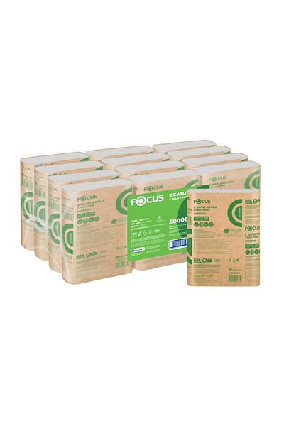 Bingo Focus 200 - Leafy Z Layer Towel Napkin 12*200
