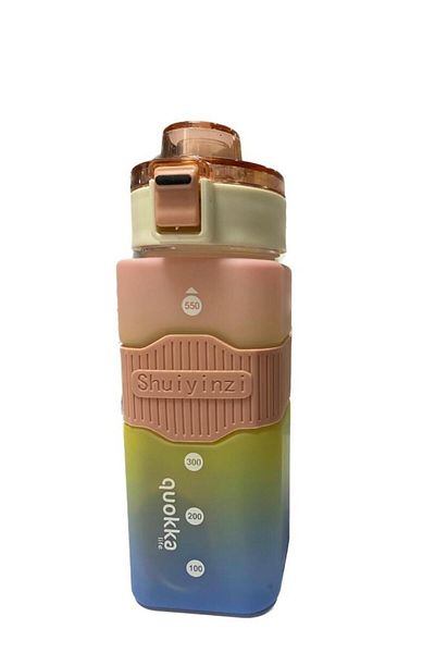 Taros Shuiyinzi 550 ml Μπουκάλι Νερού Tritan με Αξεσουάρ Rainbow Transition Stcker