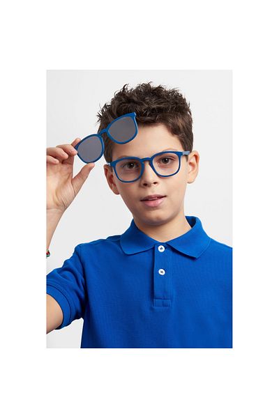 Polaroid Kids Polaroid PLD 8050/CS MVU99 - 47*18*130 Polarized Clip-on Children's Goggles