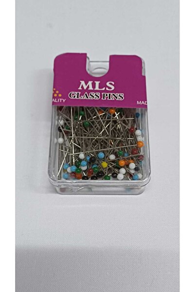 ATMACA TUHAFİYE Cam Başlı Toplu Iğne- 200 Adet - 38 Mm Boyunda