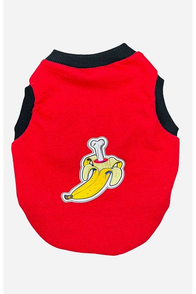 PetiliDünya Banana Tank Top - Cat and Dog Outfit