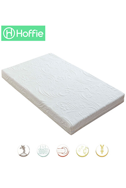 Hoffie 70X110 10 Cm PREMİUM BEBEK YATAĞI ORTOPEDİK İŞBİR PARK BEŞİK PARK YATAK YATAĞI ÇANTALI 70x110Cm