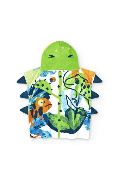 Tuc Tuc توكتوك -11369321 منشفة المعطف للأطفال باللون الأخضر