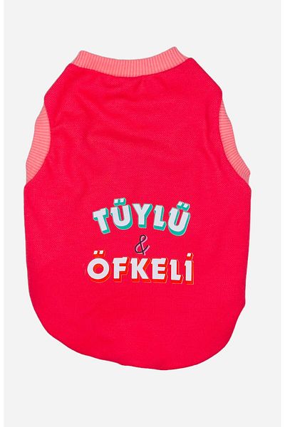 PetiliDünya Cat Dog Furry and Furious Tank Top - Outfit