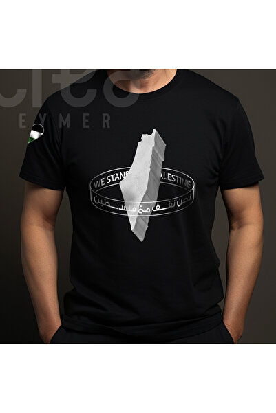 Crea Eymer Wear Безкоштовна Палестина, чорна футболка з принтом для байкерів ...