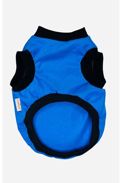 PetiliDünya Superman Cat and Dog Outfit Patterned Undershirt