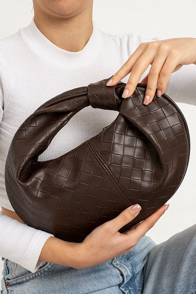 Tina Knotted Detailed Braided Bag
