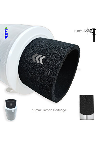 FAF FİLTRE Smart 4 İçin -10 MM Filtre İçi,  Koku Giderici Kartuş, Xiaomi Smart Air Purifier 4 Filtre İçi Kartuş