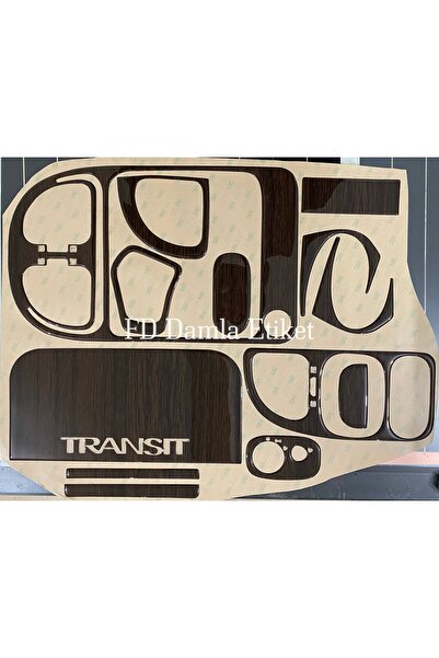 FD Damla Etiket فورد ترانزيت 2000-2005 - توربيد بلون البلوط الداكن، وحدة تحكم...