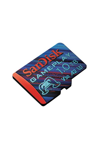 SanDisk Card de memorie pentru jocuri GamePlay 1TB SDSQXAV-1T00-GN6XN 190/130MB/s 4K UHD microSDXC A2 V30