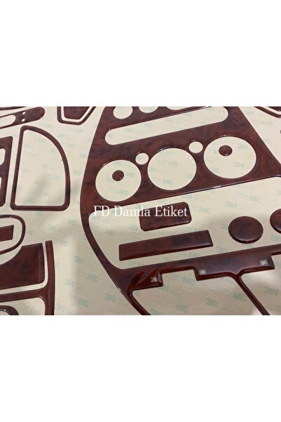 FD Damla Etiket بيجو 306 توربيدو - وحدة التحكم، الكسوة، طلاء الماهوجني الصدري...