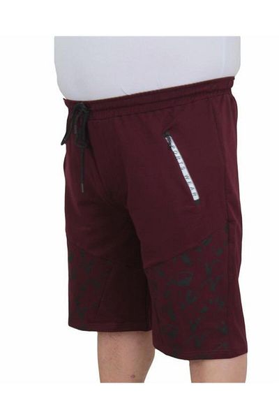 Starbattal Men's Camouflage Plus Size Combed Cotton Shorts - MURDUM 24628
