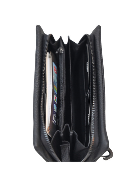 GUARD Black Guti Matte - Hand Quilt Wallet