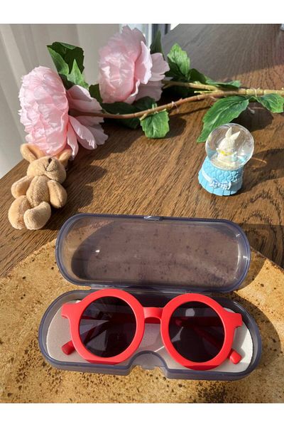 Jolly Kids UV 400 Protection Sunglasses for Baby Boy Girl - Bone Scandinavian Model