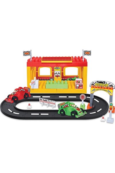 Pektrend Educational Lego Racing Station 46 Pieces Toy 03321