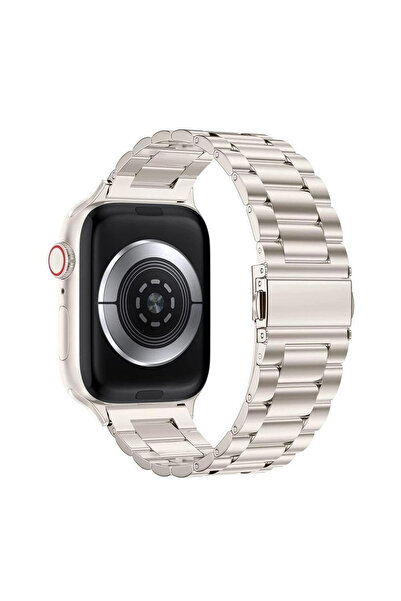 Dexmon Apple Watch 10 42mm 2 3 4 5 6 7 8 Se Uyumlu 38 40 41mm Yüksek Kalite Paslanmaz Çelik Metal Kordon