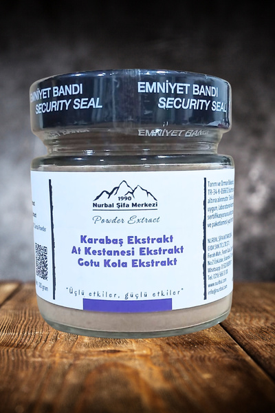Nurbal Şifa Merkezi Karabaş At Kestanesi Gotu Kola Ekstrak 120 gr
