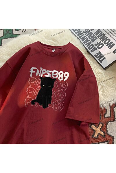 Adrift Tricou Y2K Unisex Harajuka Anime Retro Kawai Kuromi Cod-Albastru-Autoc...