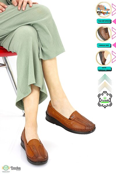 Forelli Kadın Hakiki Deri Günlük Ortopedik Ayakkabı F24/CM5182Y