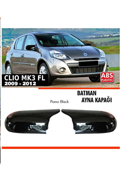 Mayuk Dizayn Renault Clio 3 Yarasa Batman Ayna Kapağı 2009-2012 Makyajlı Kasa...