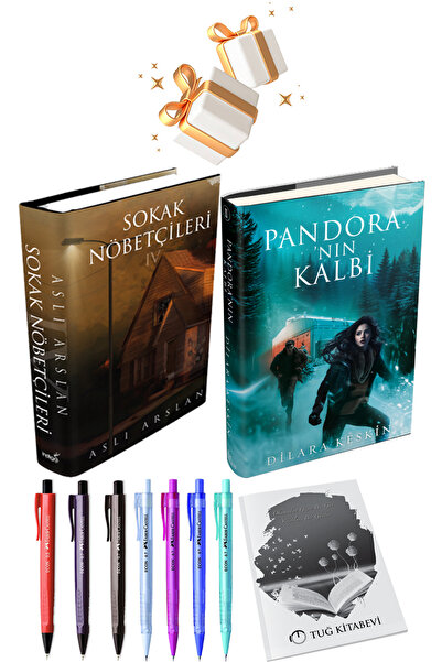 İndigo Kitap İndigo Sokak Nöbetçileri 4 ve Pandoranın Kalbi 2 Ciltli + Hediyeli