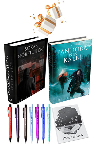 İndigo Kitap İndigo Sokak Nöbetçileri 1 ve Pandoranın Kalbi 2 Ciltli + Hediyeli