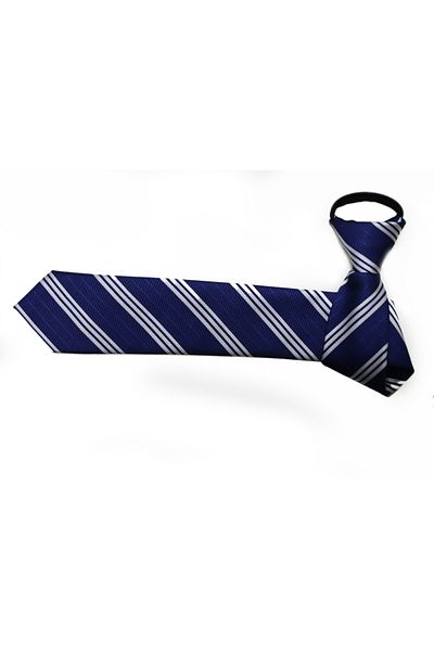 PROKRAVAT White Navy Blue Striped
