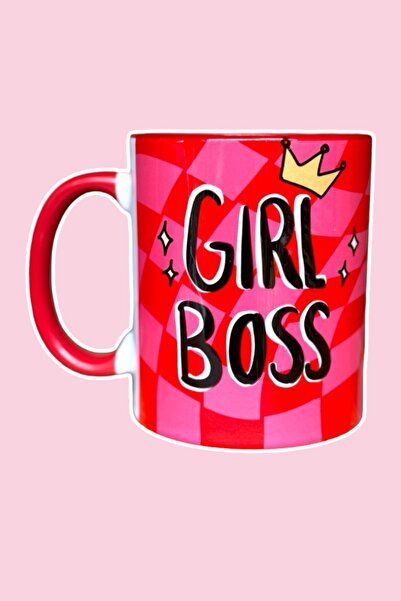 City Glow Girl Boss Hediyelik Kupa Bardak