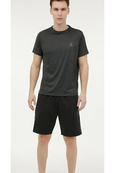 lumberjack Ct100 4Fx Smoke Gray Men's Crew Neck T-Shirt