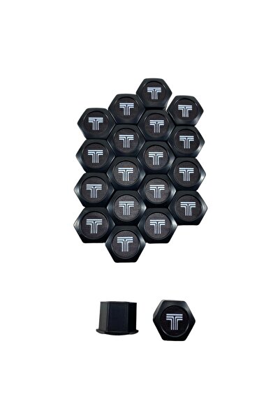 Cartex TOFAŞ 17 MM 20 Lİ TAKIM SET OTO ÇELİK JANT BIJON KAPAĞI