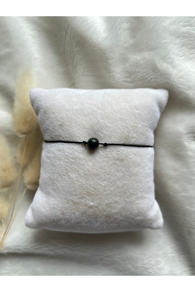 PelvedDesign سوار من حبل حجر الزمرد من الحجر الطبيعي