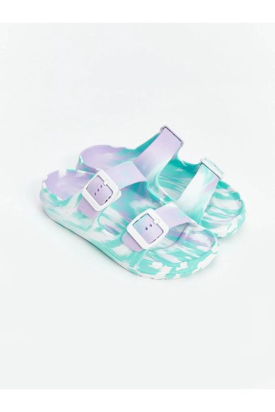 LC Waikiki شبشب بناتي منقوش LCW STEPS