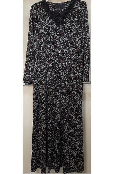 N.Y.YILDIZ Star Tril Rochie flexibilă pentru mamă, poliester, violet, viscoză, guler, stras