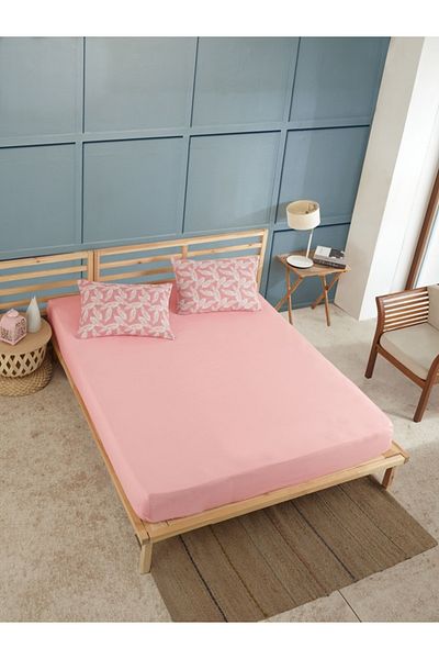 üntaş Sahran Life Powder Feather Combination - Oversize 180x200 Elastic Sheet + 2 Pillowcases