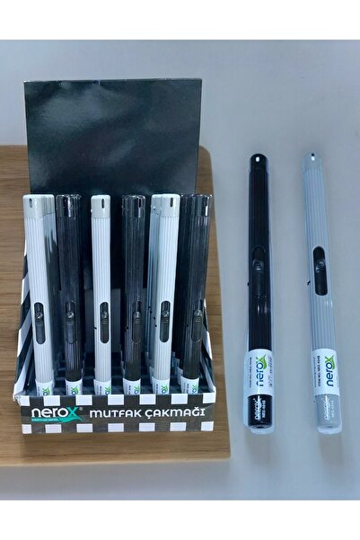 SEYFİKİRTASİYE ÇUBUK MUTFAK OCAK ÇAKMAĞI 2 ADET 1 SİYAH 1 GRİ