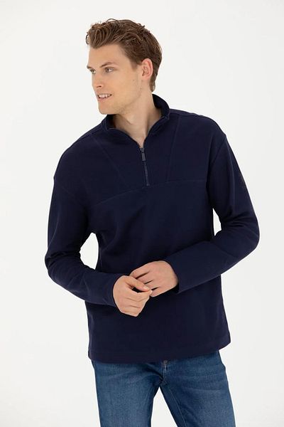 U.S. Polo Assn. Тъмносин мъжки суичър