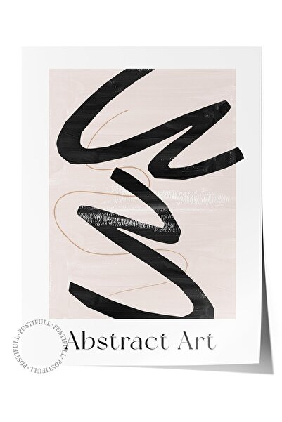 Postifull Siyah Beyaz Boho Duvar Dekoru, Çerçevesiz Poster, Çerçevesiz Duvar ...