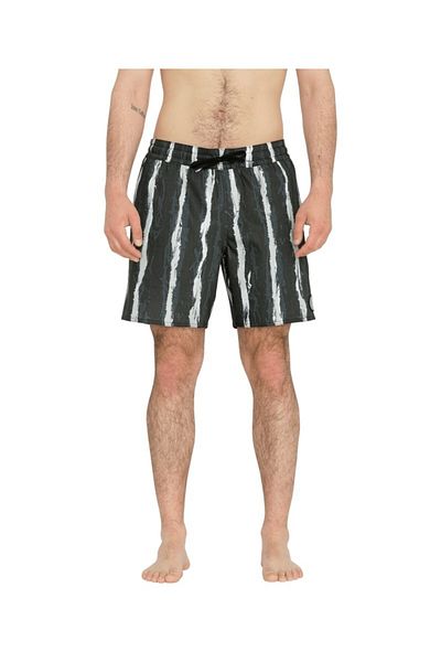Volcom Hockey Dad Trunk - Costum de baie cu pantaloni scurți 17 Blk