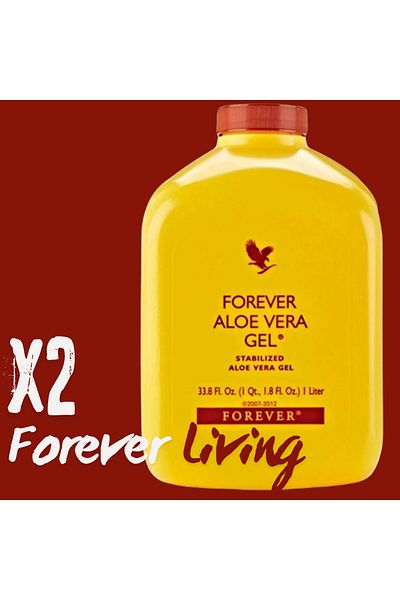 Forever 1LtLivingAloeVeraGel- 2 Pieces