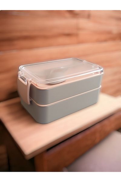 Titiz 2-Tier Food and Nutrition Storage Set