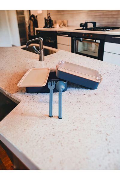 Titiz 2-Tier Food and Nutrition Storage Set